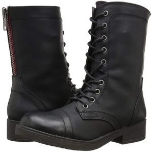 Madden Combat Boots Black